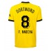 Borussia Dortmund Felix Nmecha #8 Voetbalkleding Thuisshirt 2023-24 Korte Mouwen